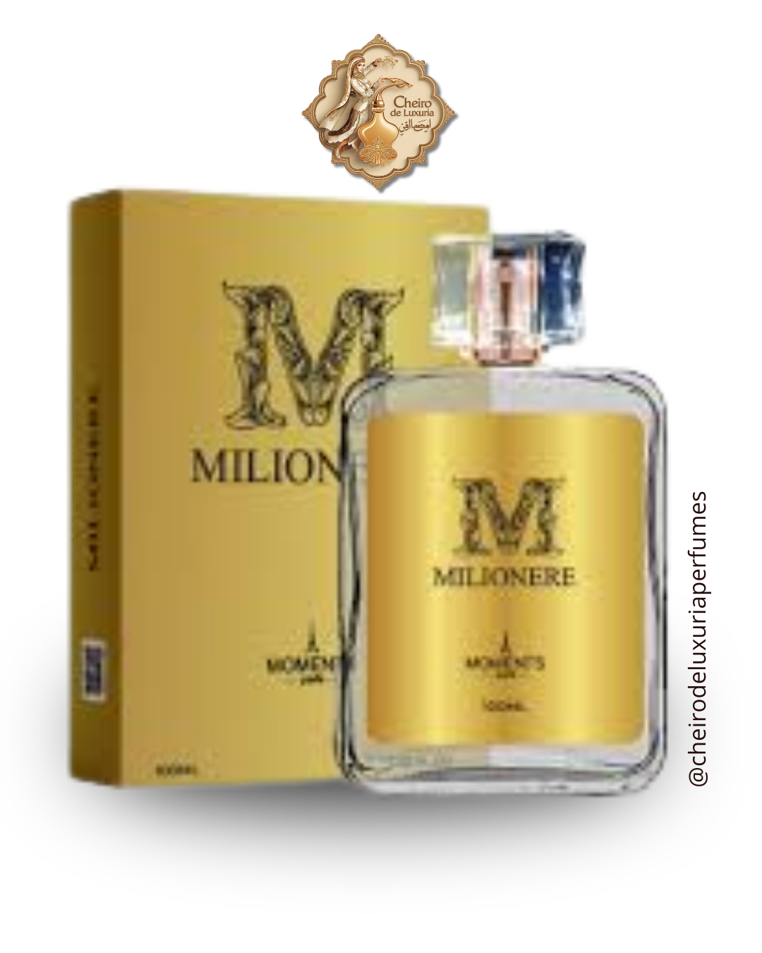 Milionere 100ml – Perfume Masculino Inspirado no One Million de Paco Rabanne