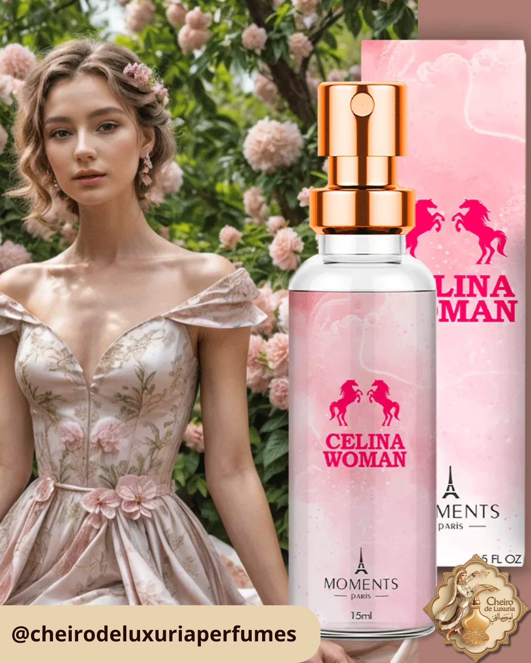 Celina – Perfume Feminino Inspirado no Delina de Parfums de Marly