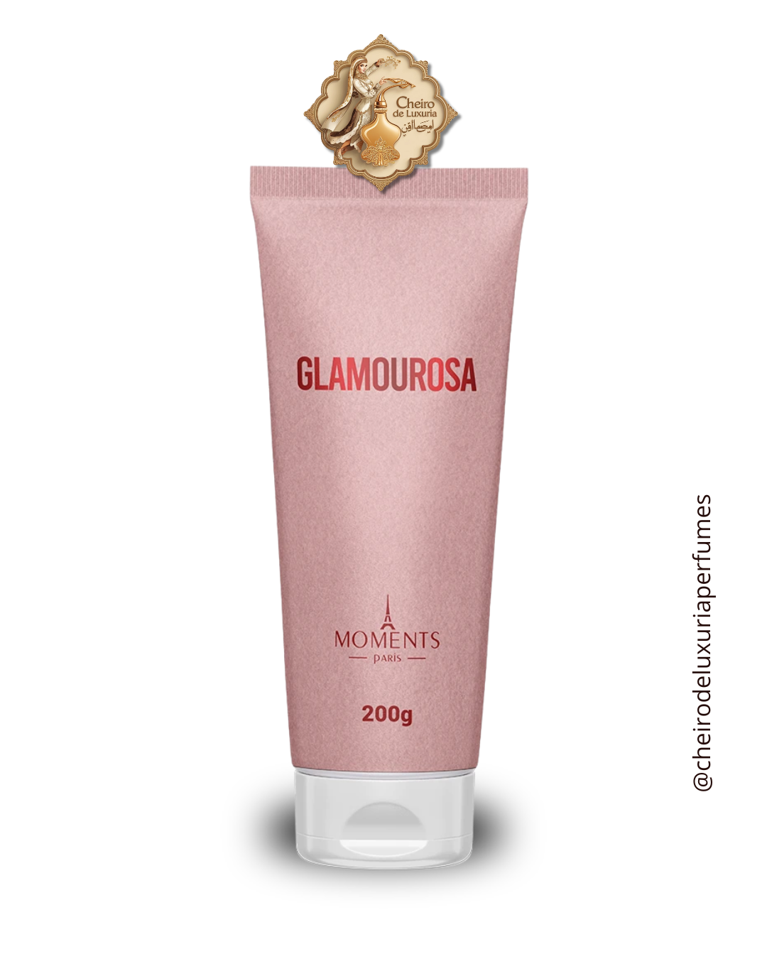 Emulsão Hidratante Glamourosa – 200g – Moments Paris