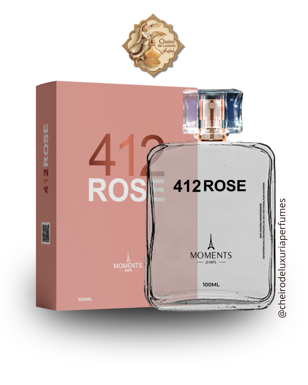 212 Vip Rose 100ML – Perfume Inspirado no 212 Rose de Paco Rabanne