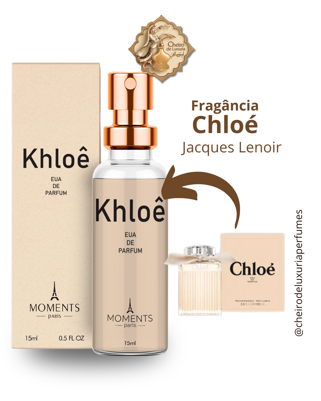Khloê – Perfume Feminino Inspirado no Chloé de Chloé
