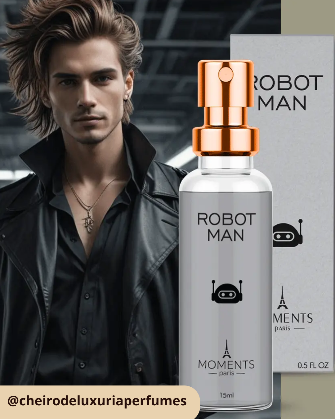 Robot Man – Perfume Masculino Inspirado no Phantom de Paco Rabanne