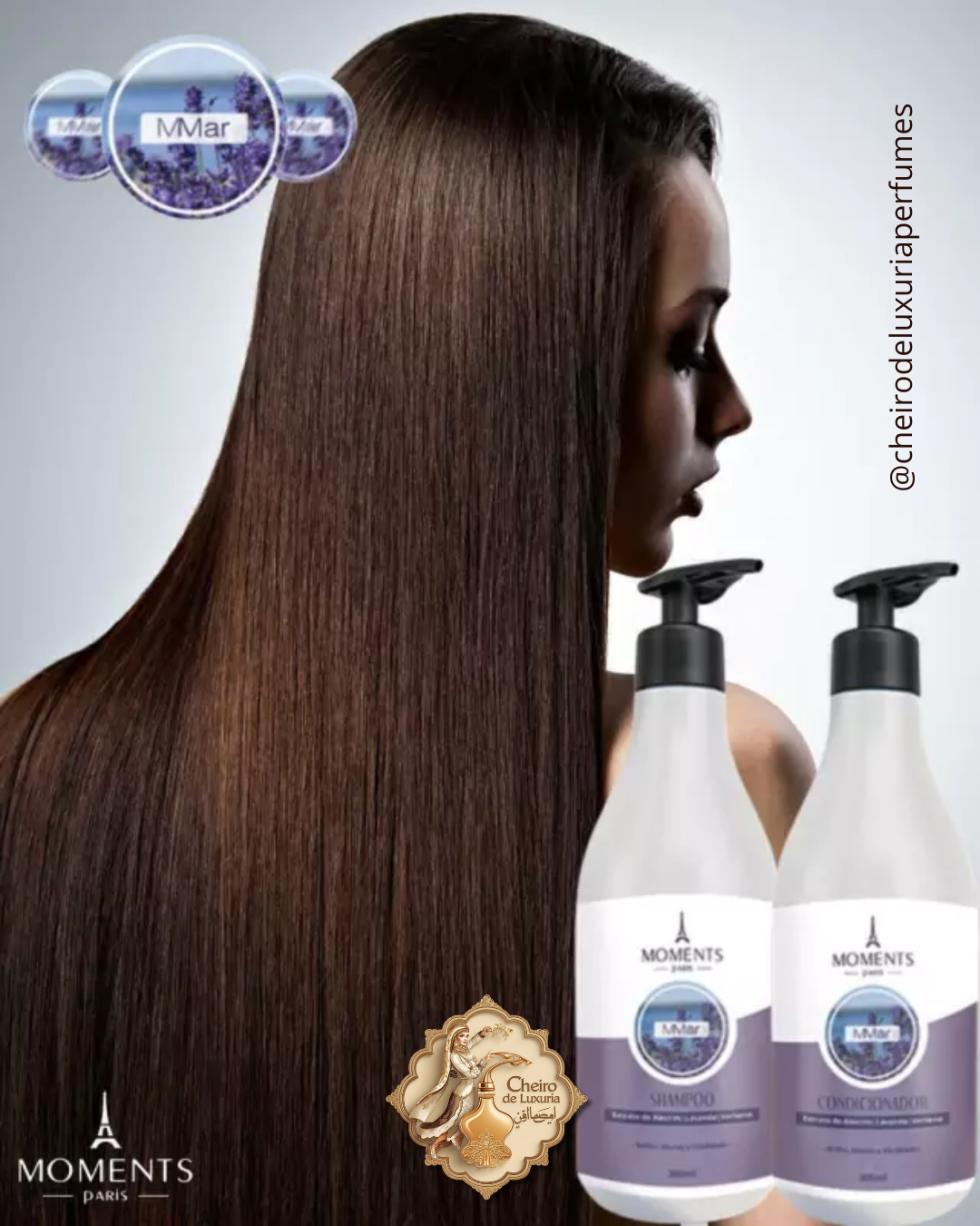 Kit Mar Capilar shampoo + condicionador - Moments Paris