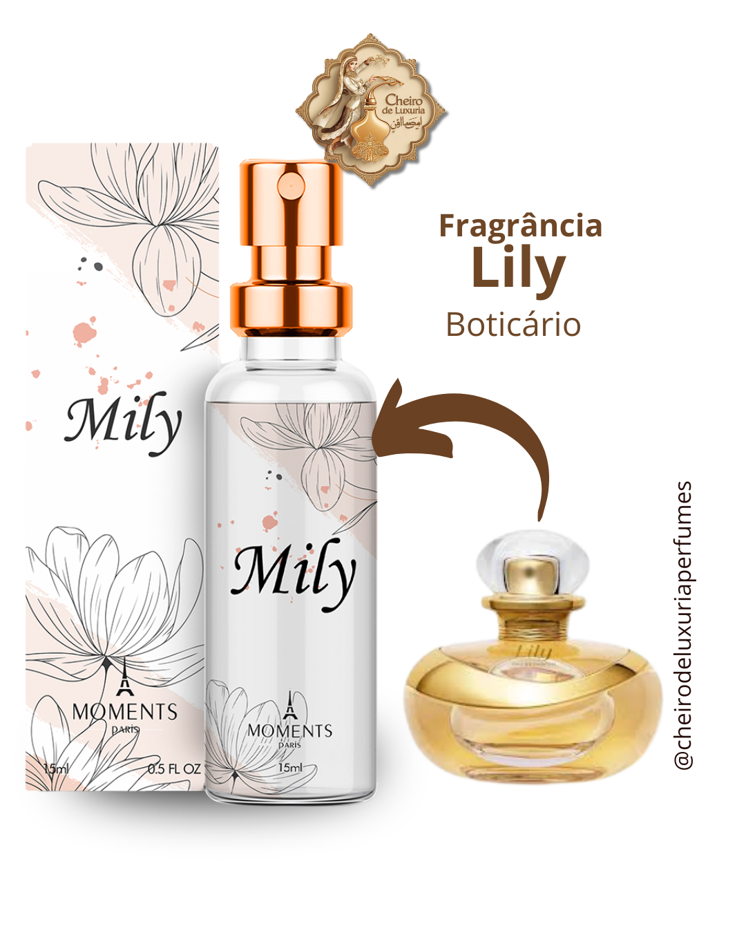 Mily – Perfume Feminino Inspirado no Lily de O Boticário