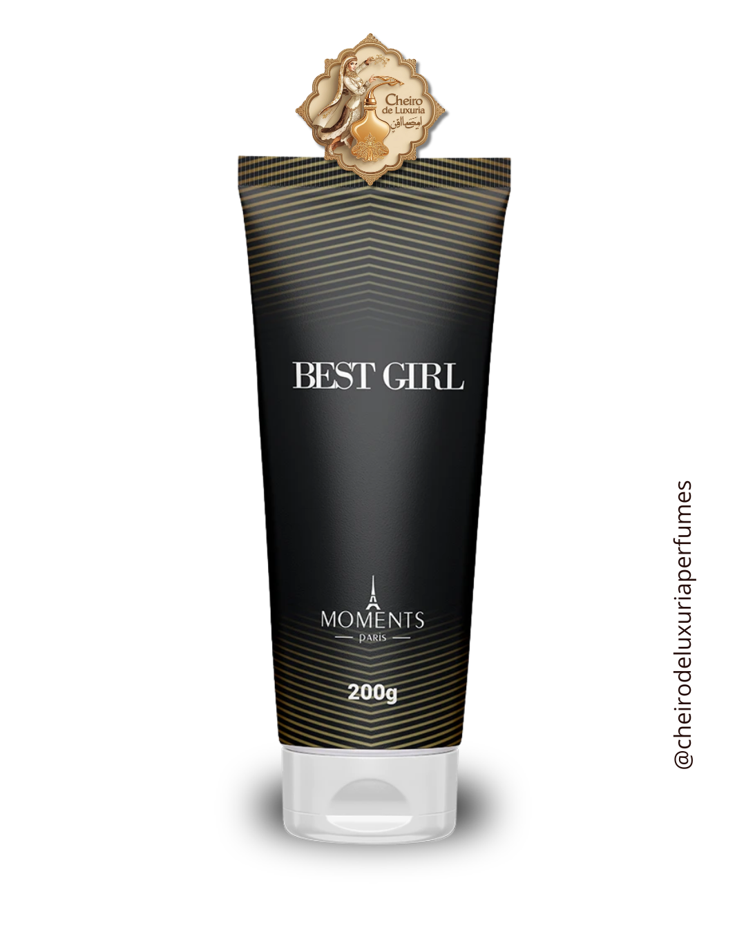 Emulsão Hidratante Best Girl – 200g – Moments Paris