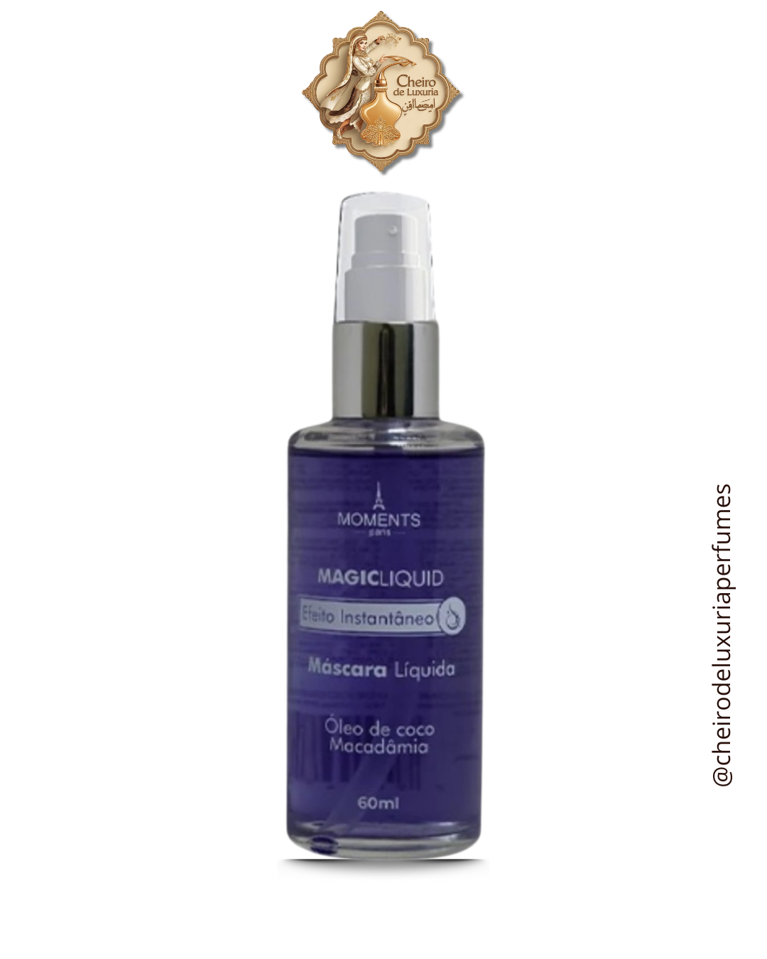 Mascara Liquida Hidratação Moments Paris