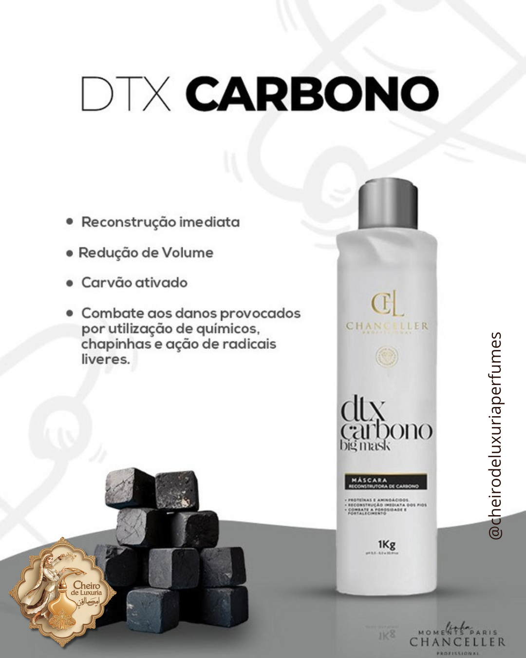 DTX CARBONO BIG MASK - MOMENTS PARIS - CHANCELLER