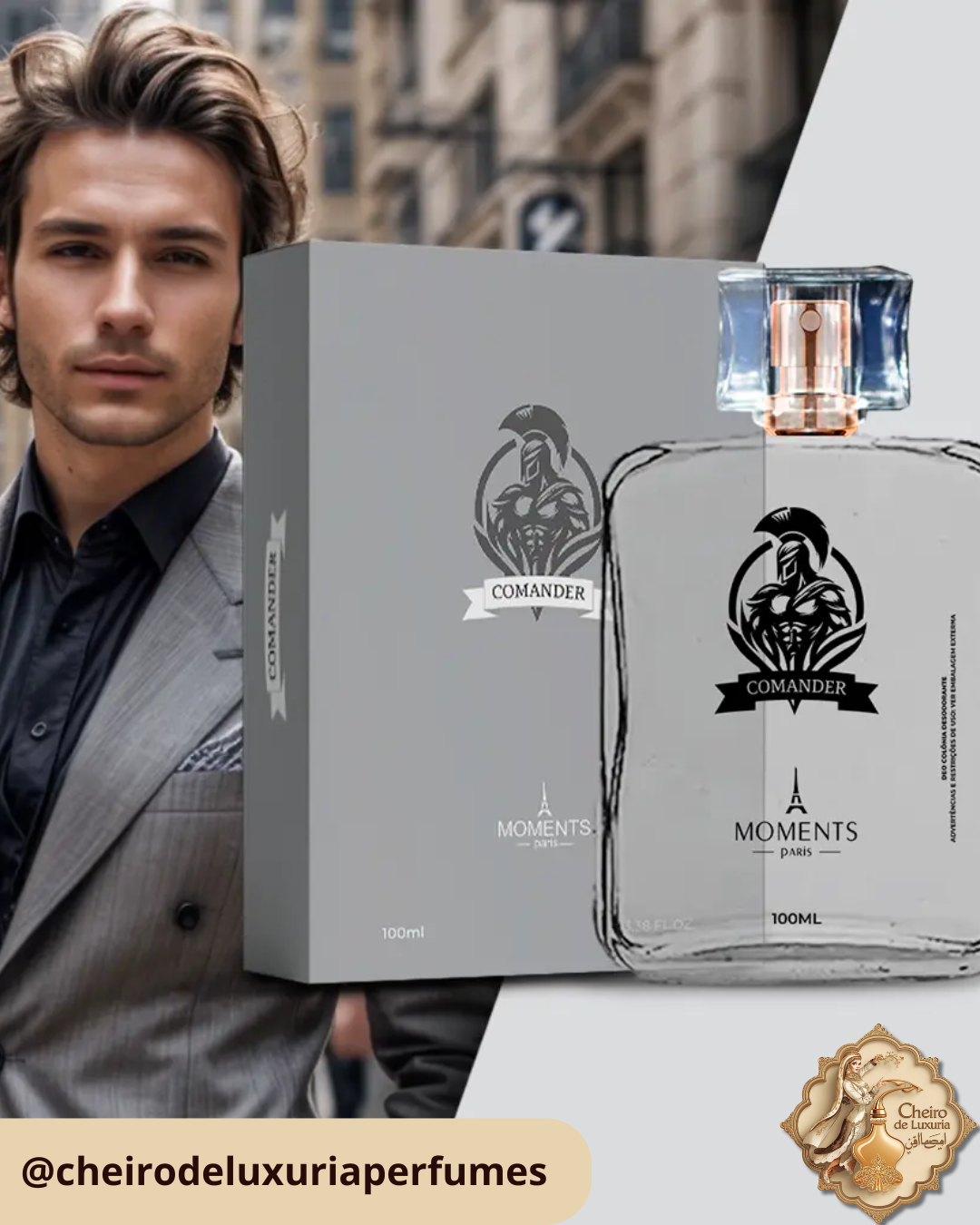Invictus 100ML – Perfume Masculino Inspirado no Invictus de Paco Rabanne