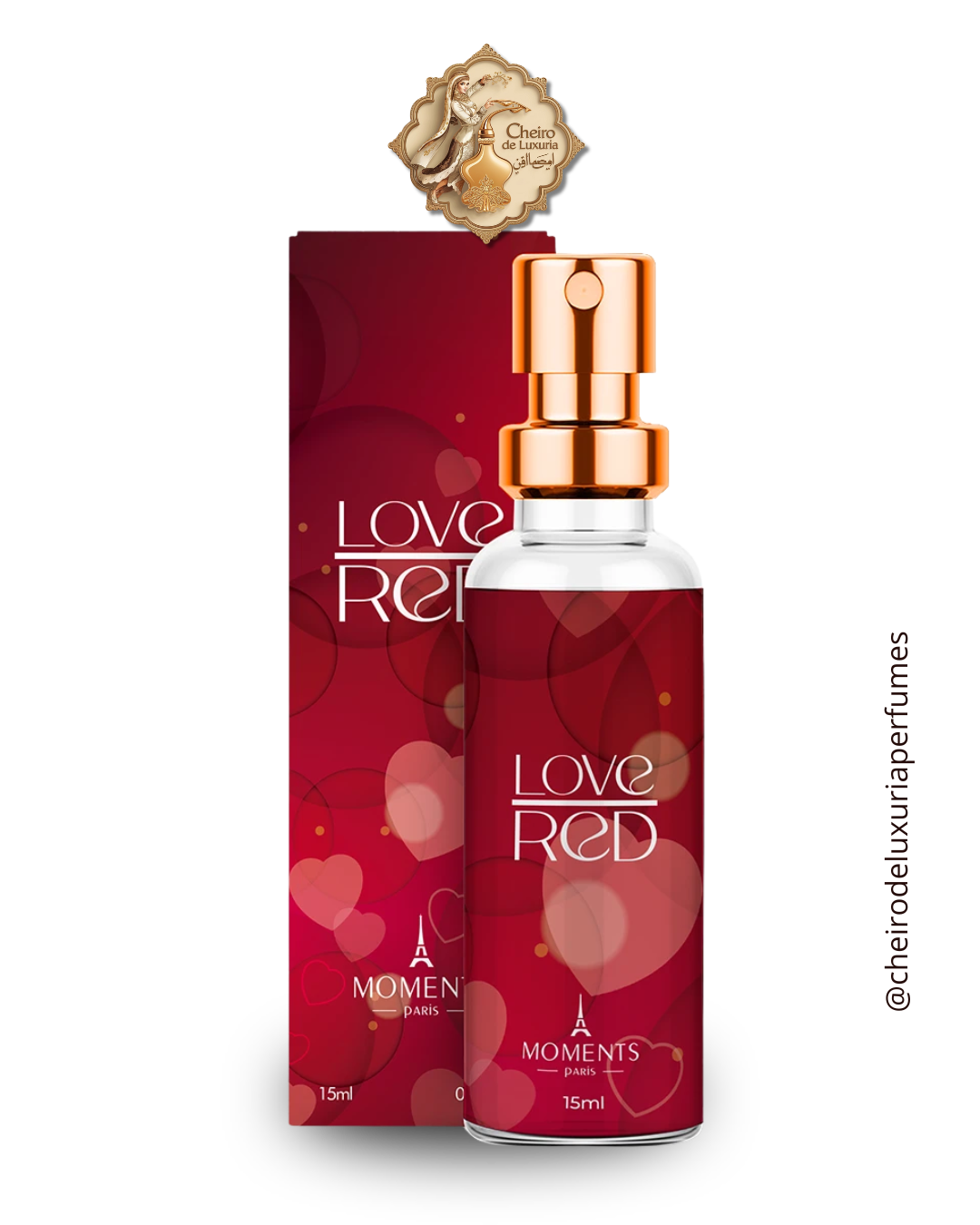 Love Red 15ml – Perfume Feminino Inspirado no Amor Amor Cacharel