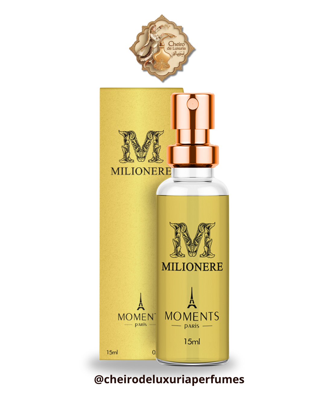 Milionere – Perfume Masculino Inspirado no One Million de Paco Rabanne
