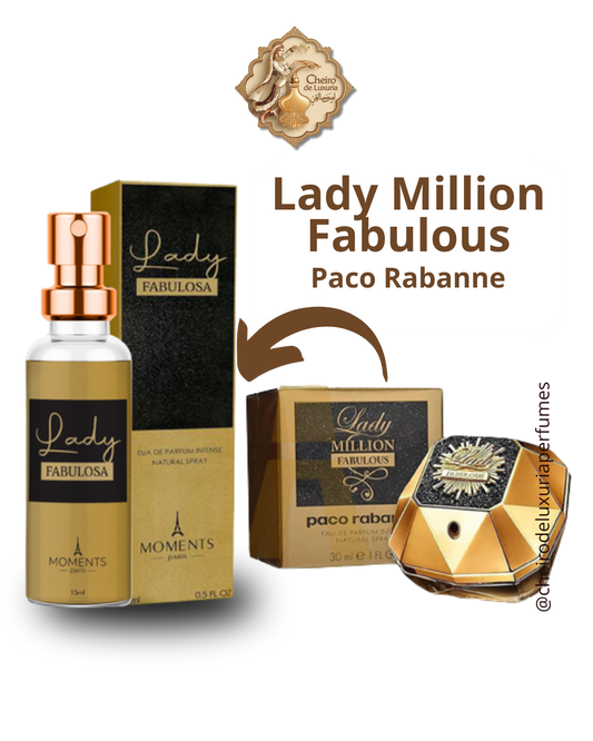 Lady Fabulosa – Perfume Feminino Inspirado no Lady Million – Paco Rabanne