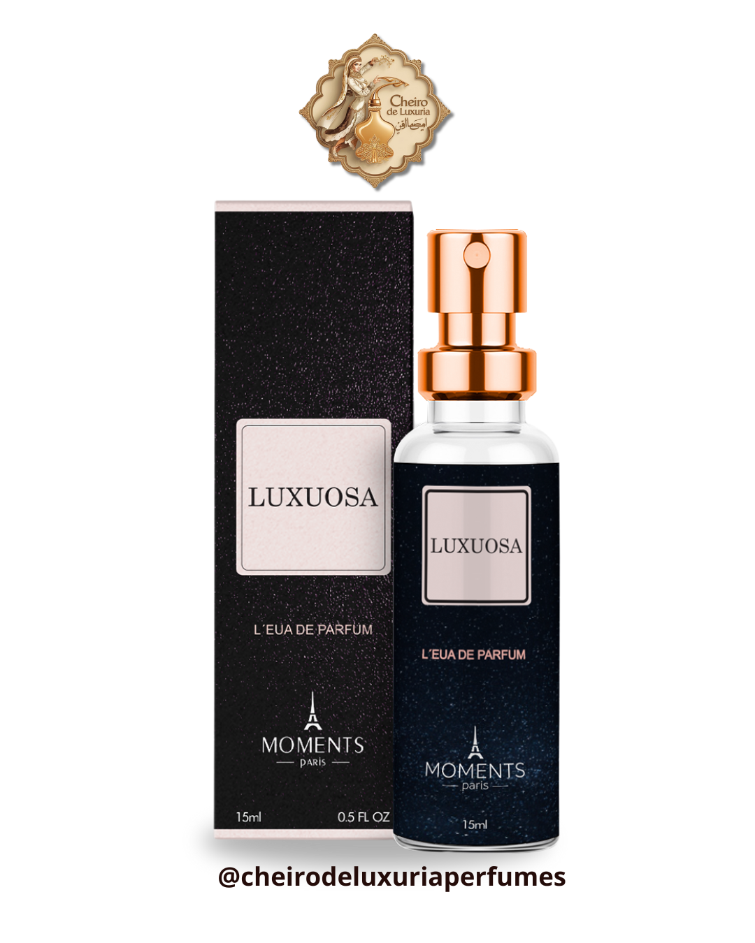 Luxuosa – Perfume Feminino Inspirado no La Nuit Trésor de Lancôme
