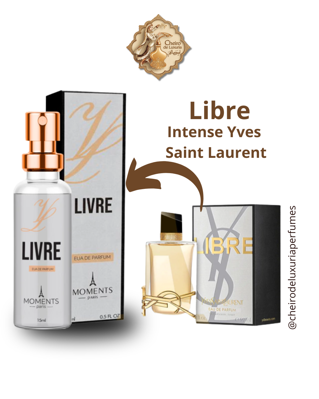 Livre – Perfume Feminino Inspirado no Libre de Yves Saint Laurent