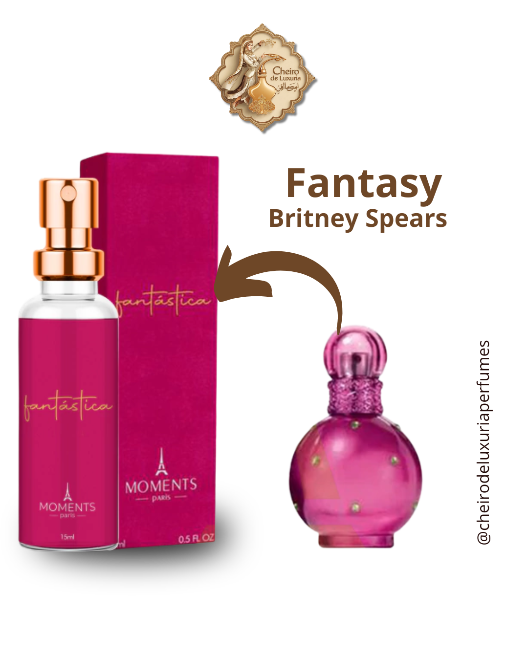 Fantástica – Perfume Feminino Inspirado no Fantasy de Britney Spears