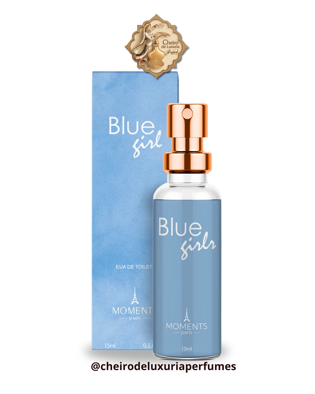 Blue Girl 15ml – Perfume Feminino Inspirado no Light Blue Dolce & Gabbana