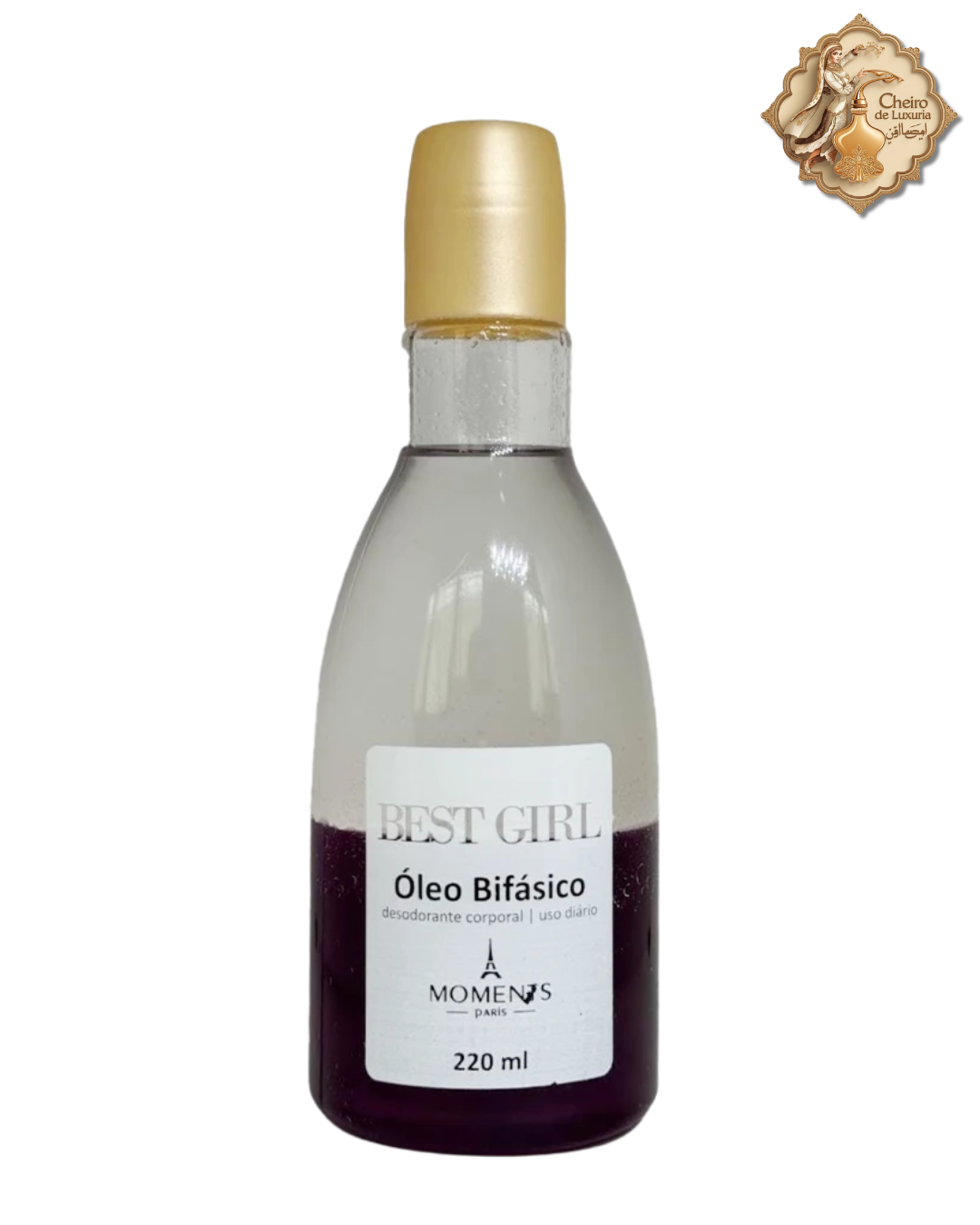 Óleo Bifásico Best Girl – 200ml – Moments Paris