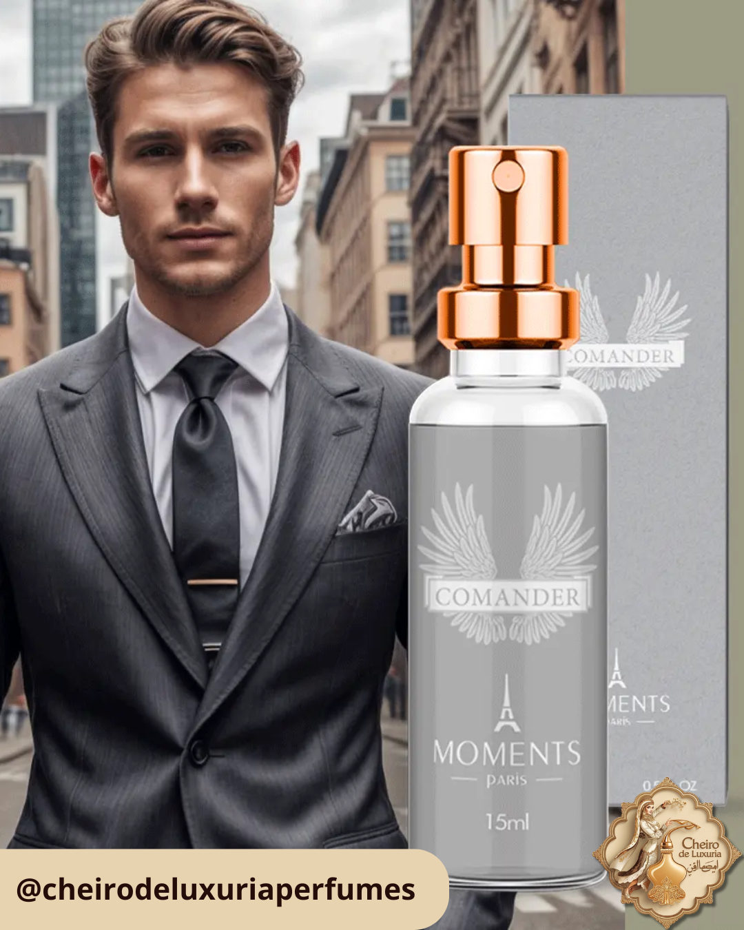 Comander – Perfume Masculino Inspirado no Invictus de Paco Rabanne