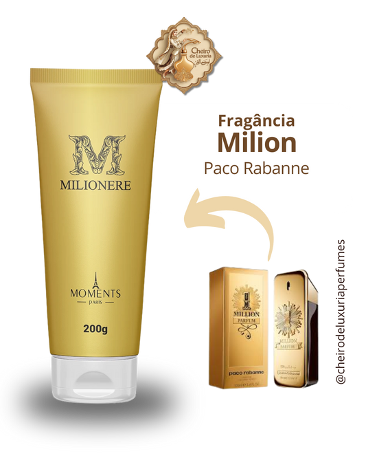 Emulsão Hidratante Milionere – 200g – Moments Paris
