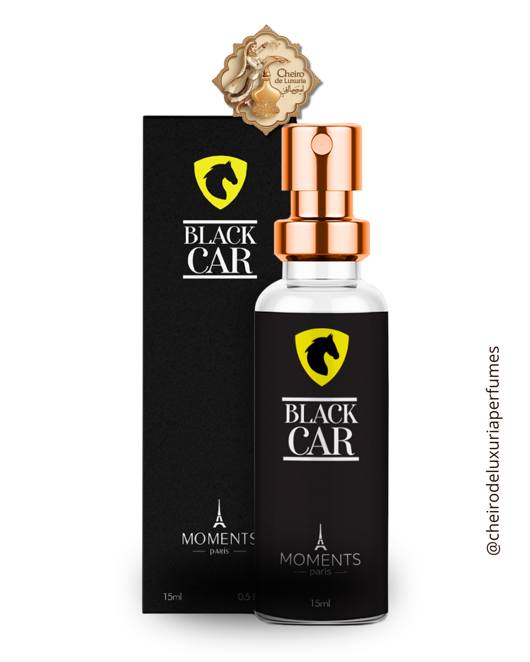 Black Car – Perfume Masculino Inspirado no Ferrari Black