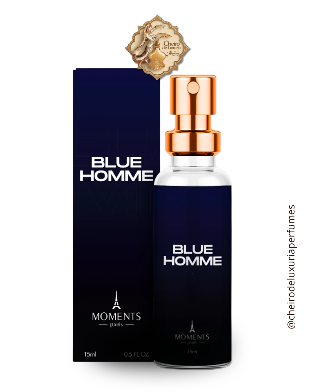 Blue Homme 15ml – Perfume Masculino Inspirado no Bleu de Chanel Chanel