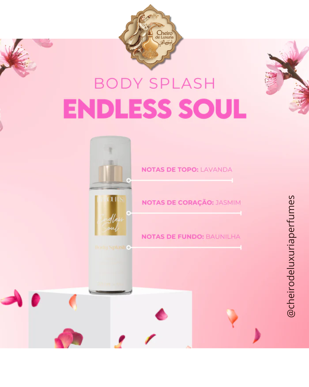 Body Splash Endless Soul Desodorante Colônia 200ml Cheiro inspirado por:  Libre - YSL