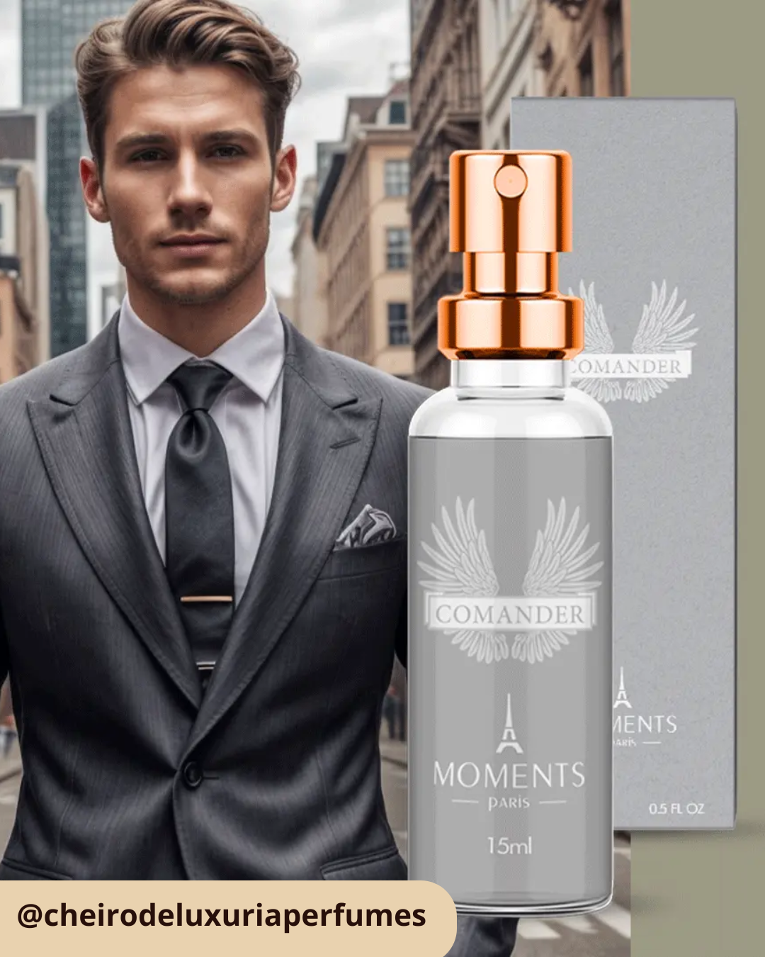 Comander – Perfume Masculino Inspirado no Invictus de Paco Rabanne