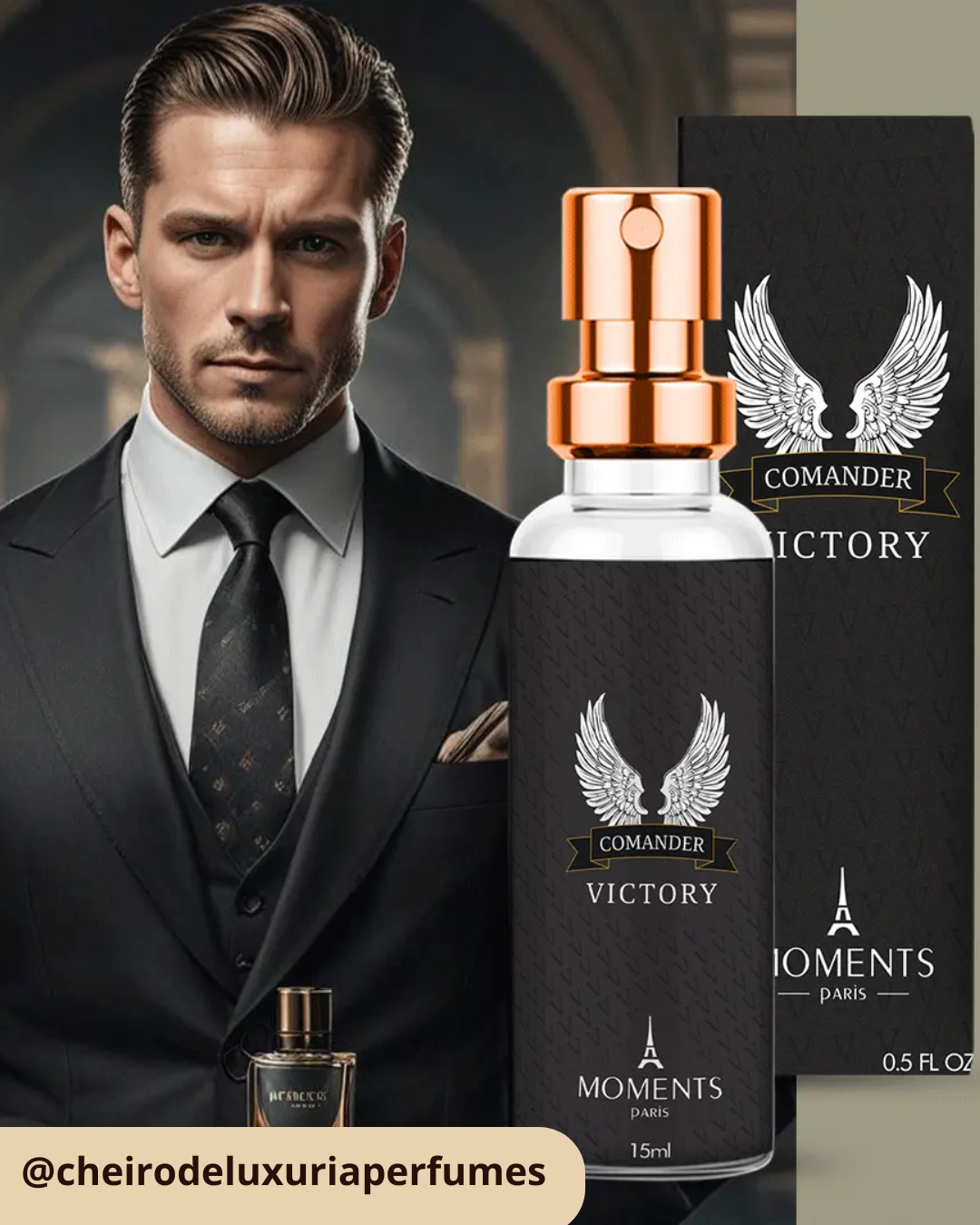 Comander Victory – Perfume Masculino Inspirado no Invictus Victory de Paco Rabanne