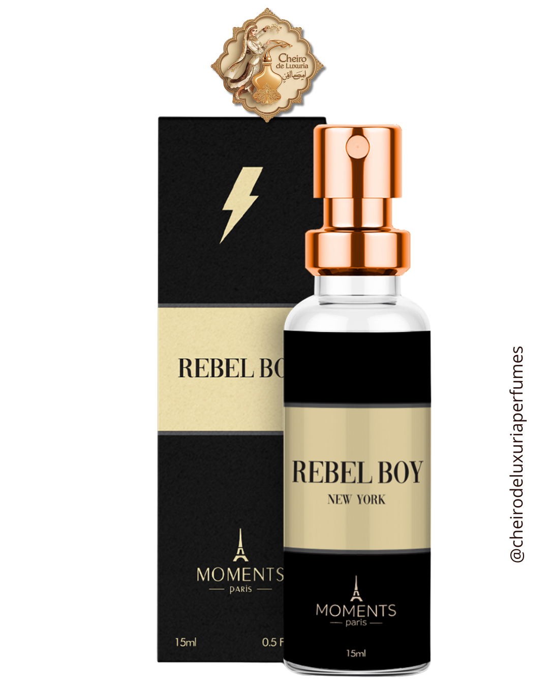 Rebel Boy – Perfume Masculino Inspirado no Bad Boy de Carolina Herrera
