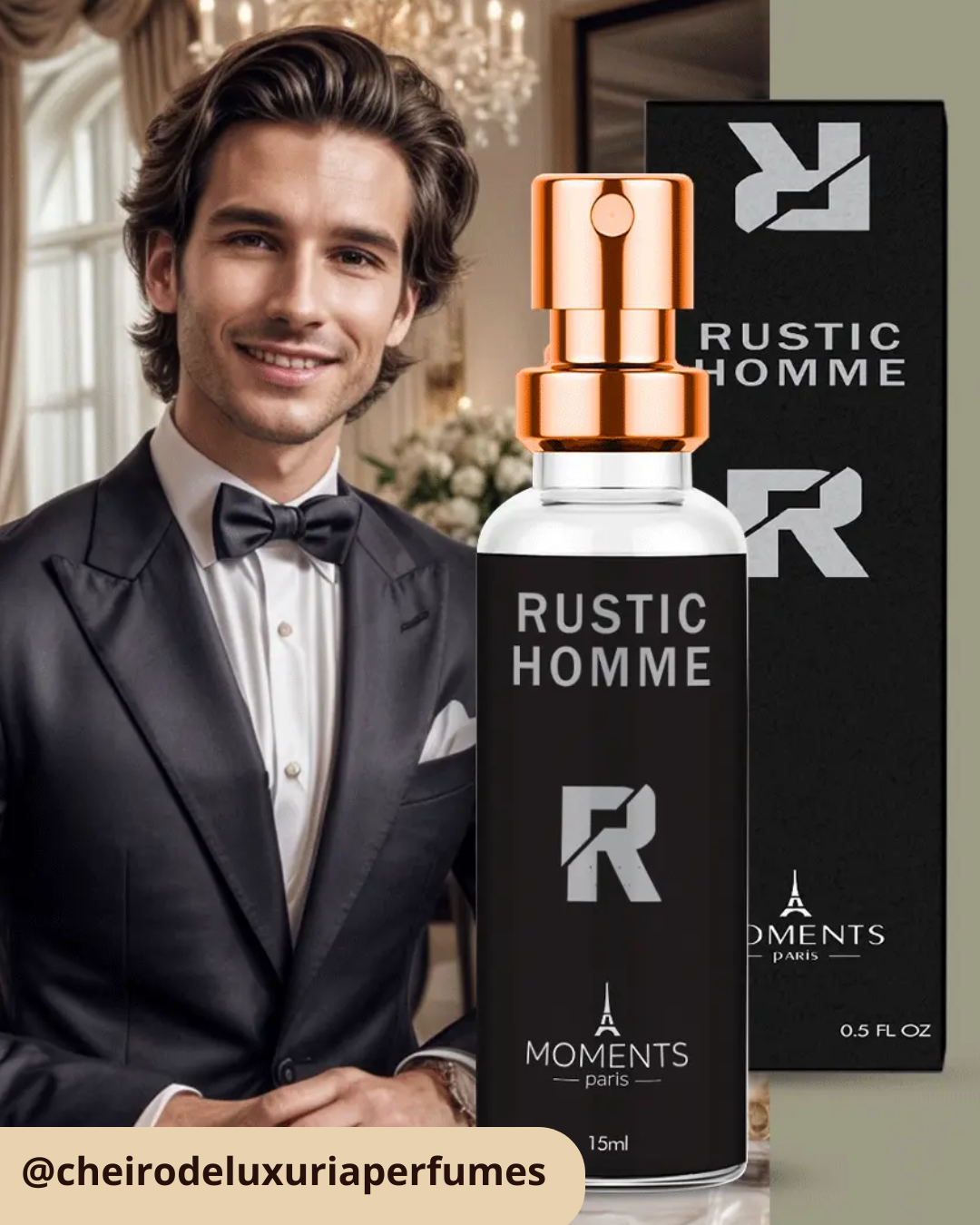 Rustic Homme – Perfume Masculino Inspirado no Azzaro de Loris Azzaro