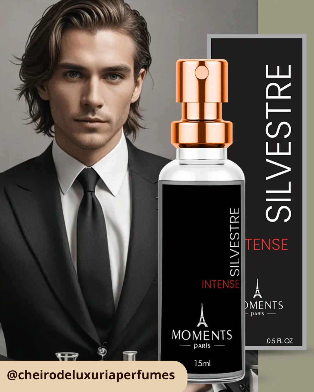 Silvestre – Perfume Masculino Inspirado no Silver Scent de Jacques Bogart