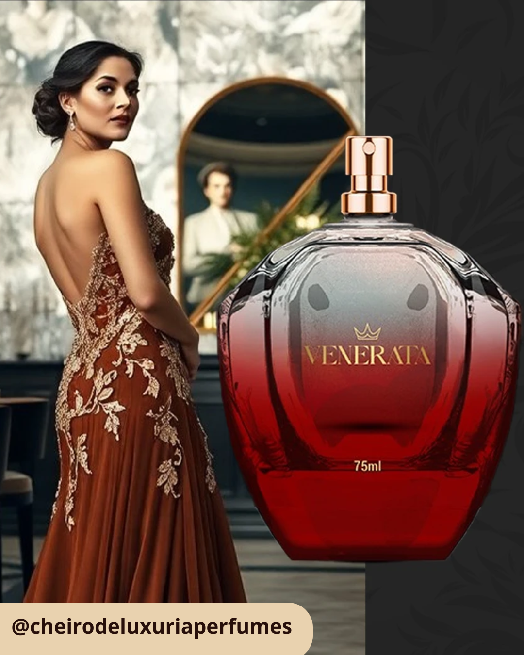 Venerata 75ml – Perfume Feminino Exclusivo da Moments Paris