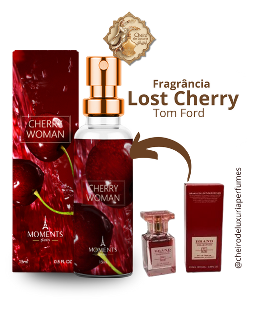 Cherry Woman – Perfume Feminino Inspirado no Lost Cherry de Tom Ford