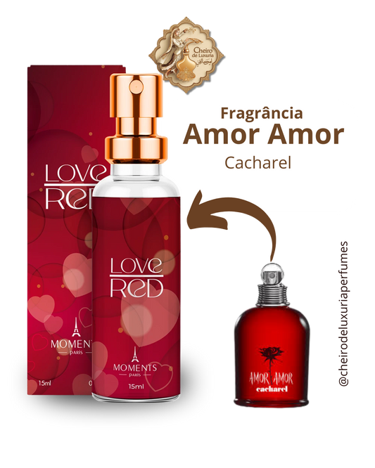 Love Red 15ml – Perfume Feminino Inspirado no Amor Amor Cacharel