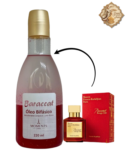 Óleo Bifásico Baraccat – 200ml – Moments Paris