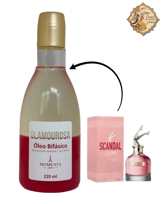 Óleo Bifásico Glamourosa – 200ml – Moments Paris