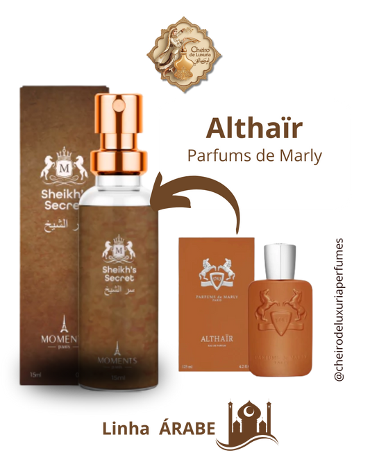 Sheikh’s Secret 15ml – Perfume Unissex Inspirado no Alththair Parfums de Marly