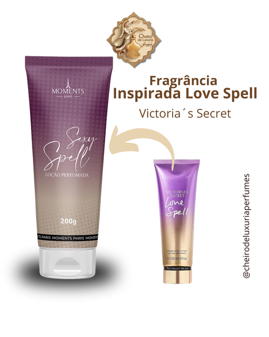 Emulsão Hidratante Sexy Spell – 200g – Moments Paris