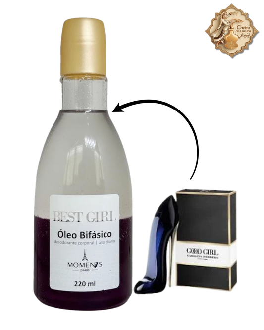 Óleo Bifásico Best Girl – 200ml – Moments Paris