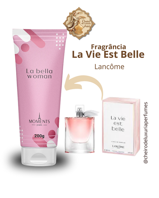Emulsão Hidratante La Bella – 200g – Moments Paris