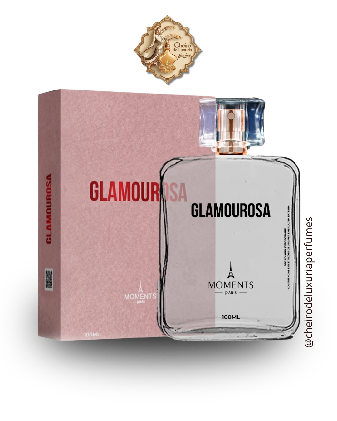 Glamourosa 100ml – Perfume Feminino Inspirado no Scandal Jean Paul Gaultier