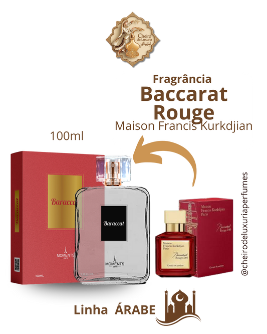 Baccarat Rouge 540 100ML – Perfume Unissex Baraccat da Moments Paris