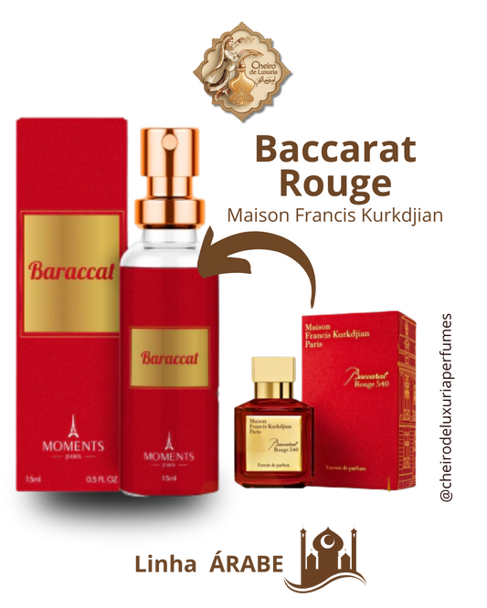 Baccarat – Perfume Unissex Inspirado no Baccarat Rouge 540
