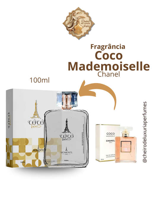 Coco Paris 100ml – Perfume Feminino Inspirado no Coco Mademoiselle Chanel