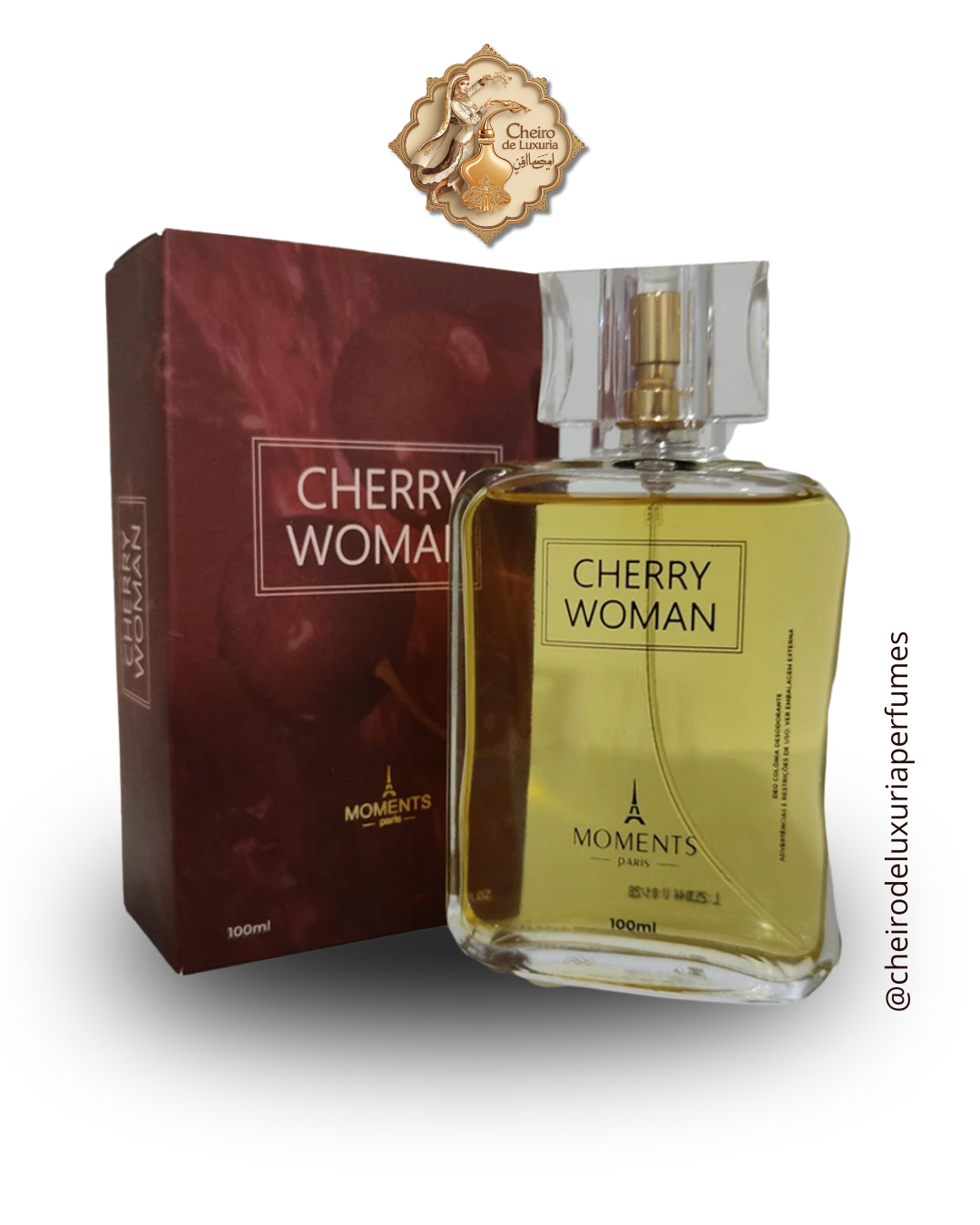 Cherry Woman 100ml – Perfume Feminino Inspirado no Lost Cherry Tom Ford