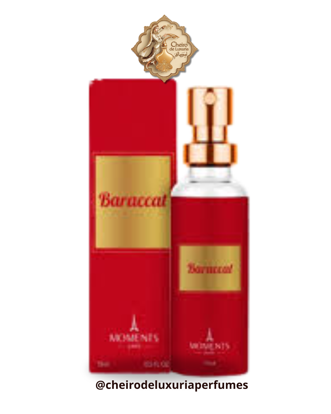 Baccarat – Perfume Unissex Inspirado no Baccarat Rouge 540