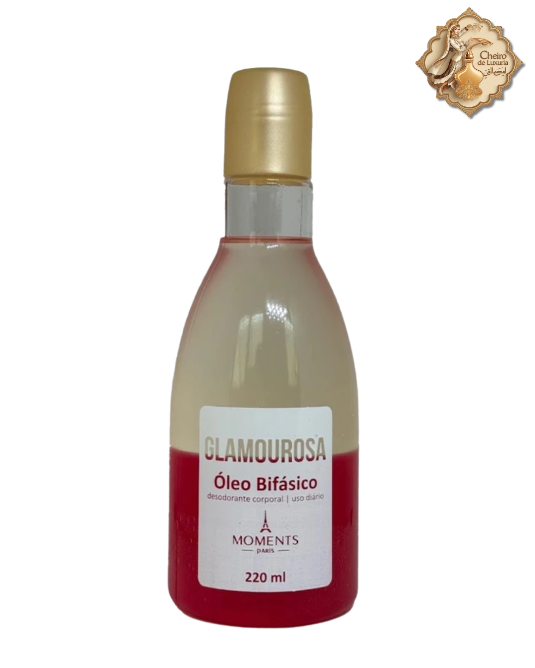 Óleo Bifásico Glamourosa – 200ml – Moments Paris