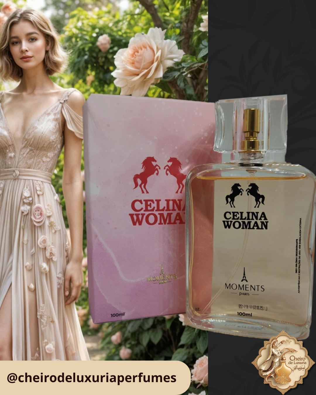 Delina 100ml – Perfume Feminino Inspirado no Delina Parfums de Marly