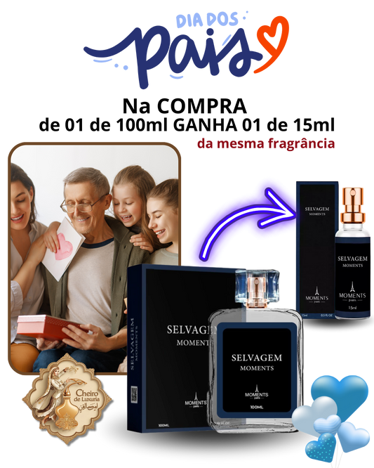 Selvagem – Perfume Masculino Inspirado no Sauvage de Dior