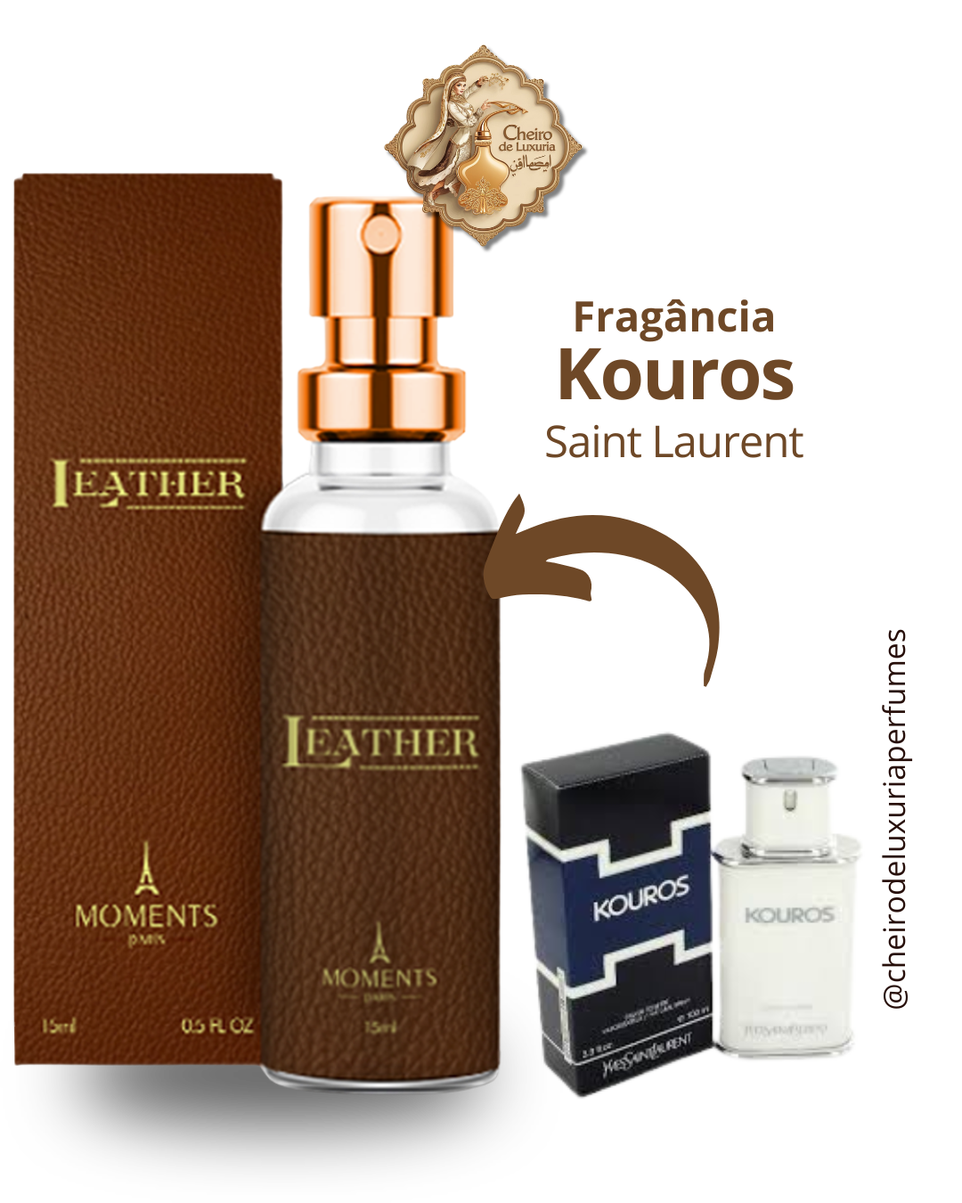Leather – Perfume Masculino Inspirado no Kouros de Yves Saint Laurent