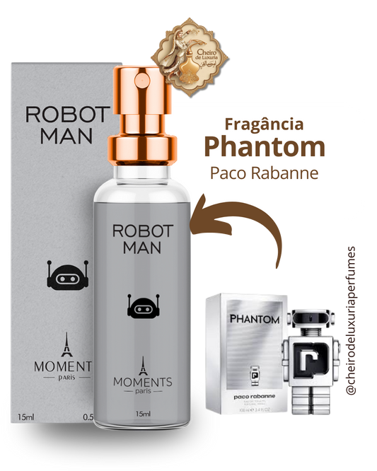 Robot Man – Perfume Masculino Inspirado no Phantom de Paco Rabanne